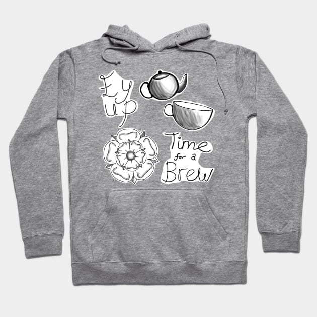 Yorkshire things Hoodie by Charlotsart